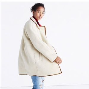 *~ STILL ON SITE ~** Madewell Sherpa Cocoon Coat